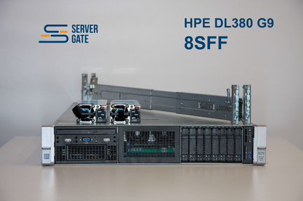Сервер HP DL380 G9 8SFF 2x E5-2667V3 32 GB