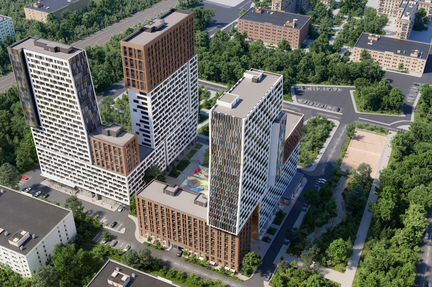 2-к квартира, 62.9 м², 24/26 эт.