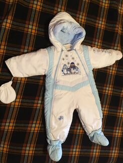 Комбинезон конверт с 3 мес. зима Pilguni, 80 ро