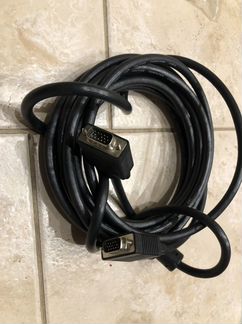 Кабель VGA 5 метров новый