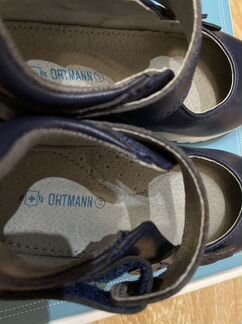 Детские туфли новые для девочек ortmann 28p