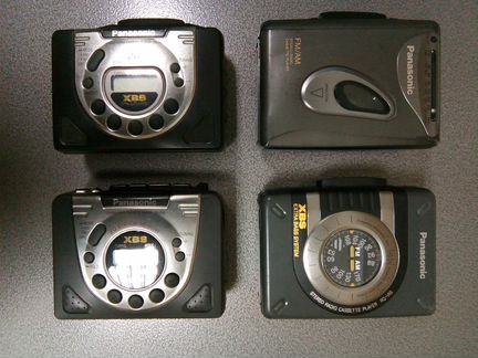 Коллекция из 4-х плееров Panasonic