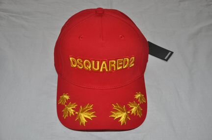 Кепка / бейсболка / Dsquared / новая (красная)