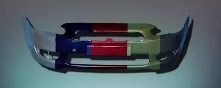 Бампер передний Mitsubishi Lancer 10