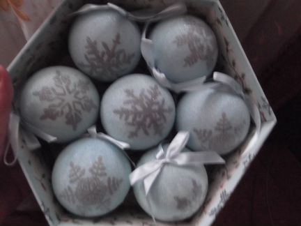 Новые новогодние шары