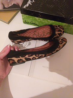 Балетки Sam Edelman, леопардовые, 38 р/ Оригинал