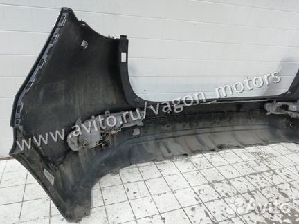 Бампер в сборе задний Kia Sportage 4 Дорестайлинг