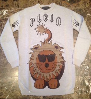 Philipp Plein платье-свитер оригинал