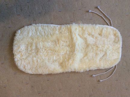 Меховой матрас в коляску