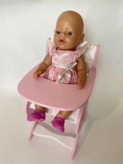 Стульчик для кормления кукольный