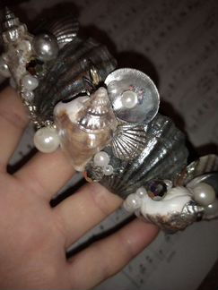 Корона из ракушек, ободок