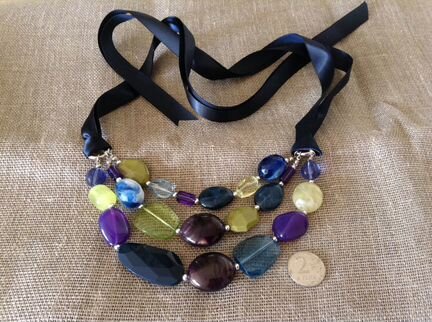 Бусы ожерелье zara