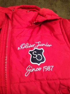 Теплая куртка на мальчика s.Oliver (5-6 лет)