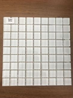 Мозаика супер белая