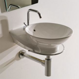 Раковина Kerasan Swan Италия подвесная 30х43 новая