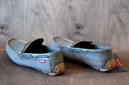 Мужские мокасины Levis Большого 46-47 размера