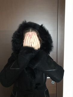 Дубленка женская (Италия) размер М