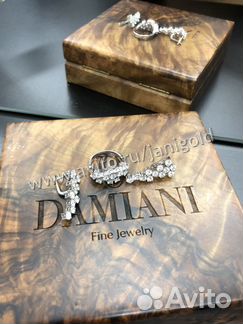 Золотой набор с бриллиантами