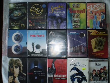 DVD диски музыка