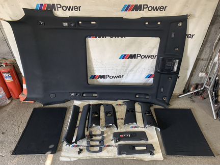 Черный потолок BMW E70