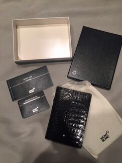 Бумажник, кошелек, ремень, запонки MontBlanc