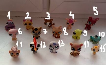 Littlest Pet Shop игрушки lps