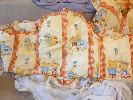 Бампер бордюр-огражд. (бортики) для детс. кроватки