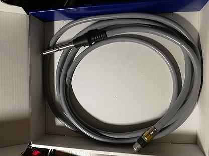 Гибкий световод с коннектором и наконечником. Гибкий световод с коннектором и наконечником. Световод для эндоскопа. Световод кивл-01. Кабель осветительный эндоскопический.