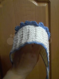Вязаный чепчик