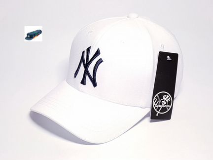Бейсболка New York Yankees (белый) flexible