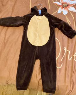 Новогодний костюм медведь 92