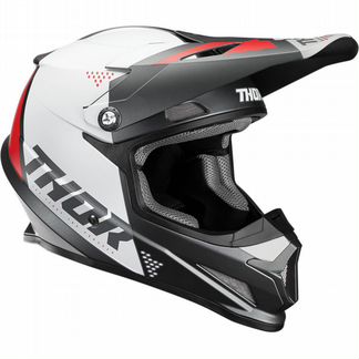 Мотошлем Кроссовый Thor Sector Blade Helmet / Бело