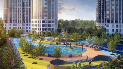 Квартира-студия, 70.1 м², 6/39 эт.