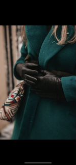 Пальто-халат зимнее