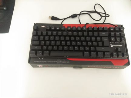 Игровая Клавиатура Qcyber dominator TKL