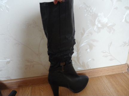 Сапоги новые натуральная кожа