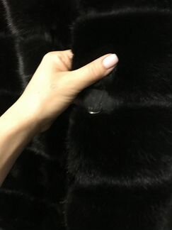 Шуба норковая c отстегивающимся низом