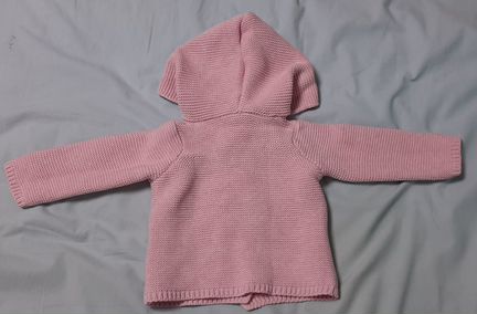 Кофта с капюшоном размер 62-68