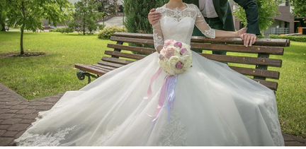 Свадебное платье 42-44