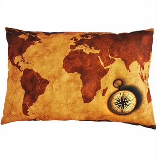 Декоративная подушка Странствия Цвет: Разноцветный (35х55)