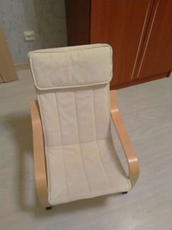 Маленькое (детское) кресло-качалка IKEA поэнг