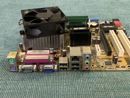 Asus p5b-mx, e6600, 1 gb ddr2