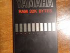 Карта памяти Yamaha MCD32 RAM memory card, 32k