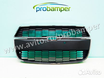 Решетка радиатора Chevrolet Aveo T300 (11-г)