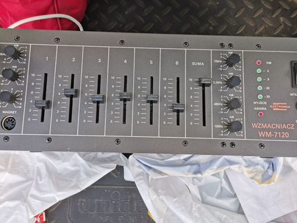 Микшерный пульт, трансляционный усилитель