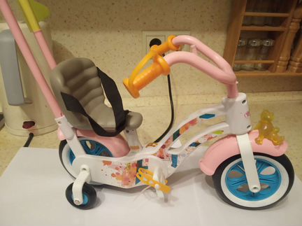 Велосипед для куклы беби Борн