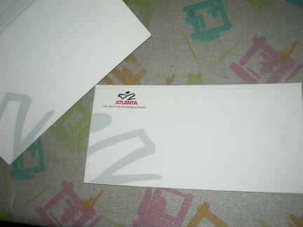 Для заметок-доска. Конверты 11х22 1 р.шт