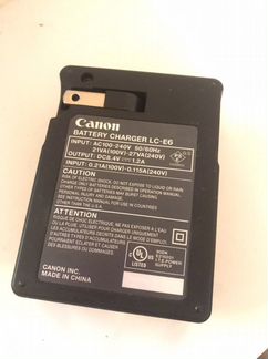 Зарядное устройство Canon LC-E6