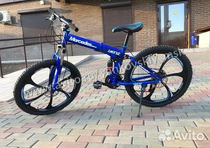 Велосипед на литых дисках