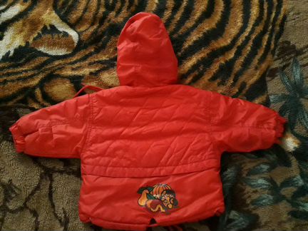 Куртка утепленнаядля девочки рост 92